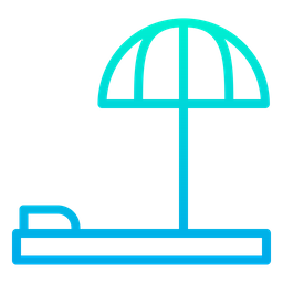 Beach Bed  Icon