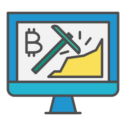 Programa de mineração de bitcoin  Ícone