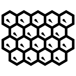 Bienenwabe  Symbol