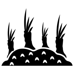 Zwiebelsaat  Symbol