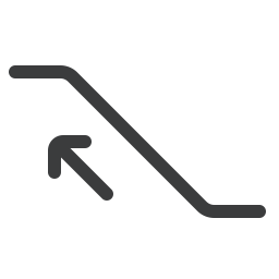 Rolltreppe  Symbol