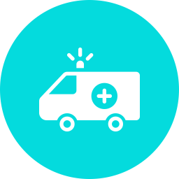 Krankenwagen  Symbol