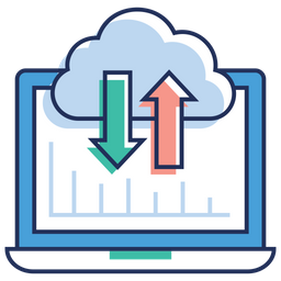 Cloud-Daten  Symbol