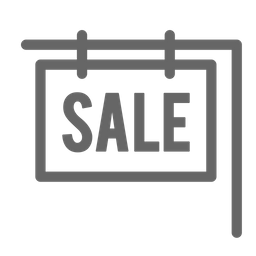 Sale Signboard  Icon