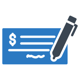 Cheque  Icon