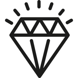 Diamond Precious Jewelry Icon