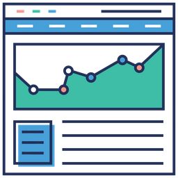 Business Analytics  Icon