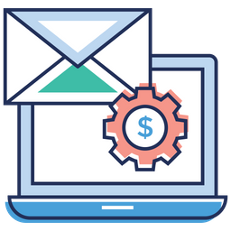 Configuración de correo electrónico empresarial  Icono