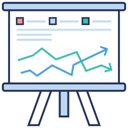 Graph presentation  Icon