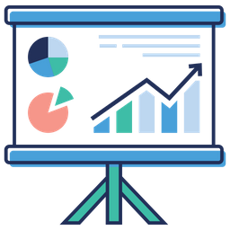 Graph Presentation  Icon