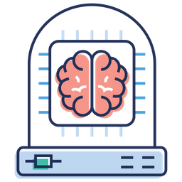 Processador cerebral  Ícone