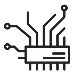 Puce électronique  Icône