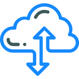 Cloud Transfer  Icon