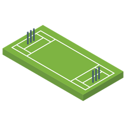 크리켓 경기장  아이콘