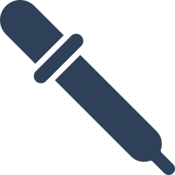 Compte-gouttes chimique  Icône