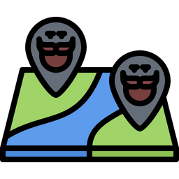 Barbershop location  Icon