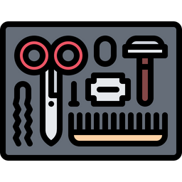 Barber equipment  Icon