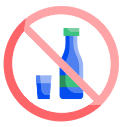 No alcohol  Icon