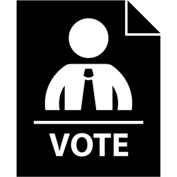 Abstimmungsplakat  Symbol