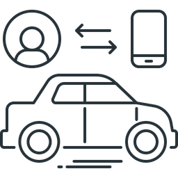 Connected car  Icon