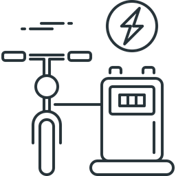 Bike charging station  Icon