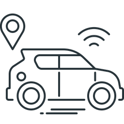 Autonomous car  Icon