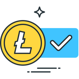 Litecoin aceito  Ícone