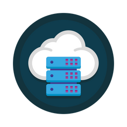 Cloud-Datenbank  Symbol