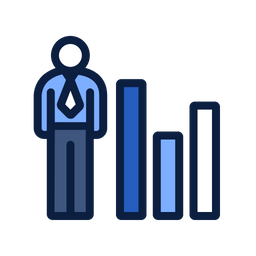 Employee graph  Icon