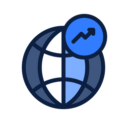 Global Growth  Icon