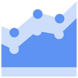 Area graph  Icon