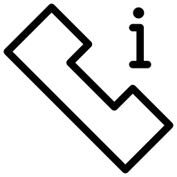 Anrufinformationen  Symbol