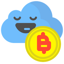 Bitcoin cloud  Icon