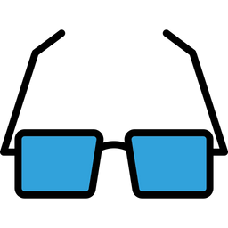 3d glasses  Icon