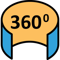 360 degree camera  Icon