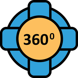 360 degree camera  Icon