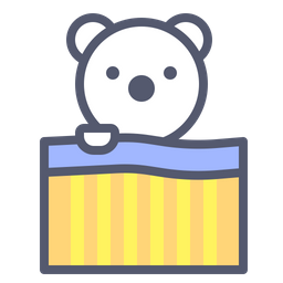 Bear bed  Icon