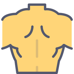 Male back  Icon