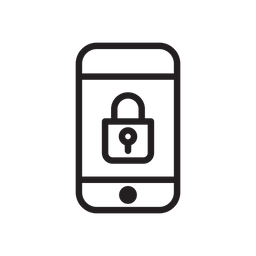 Locked Mobile  Icon