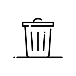 Korb müll  Symbol