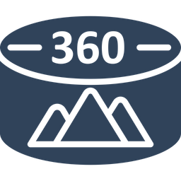 360 degree image  Icon