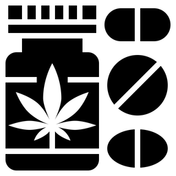 Cannabispillen  Symbol