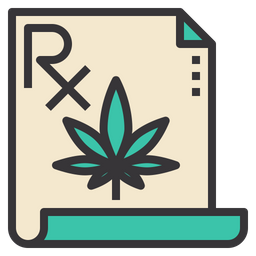 Cannabis Prescription  Icon