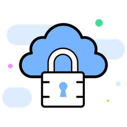 Cloud Security  Icon