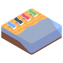 Beach Beds  Icon