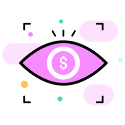 Vigilancia Ocular Vigilancia Financiera Vigilancia Empresarial Icono