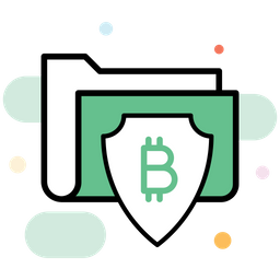 Bitcoin Data  Icon