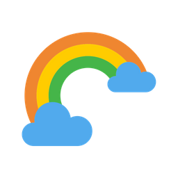 Rainbow  Icon