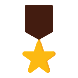 Medalha estrela  Ícone