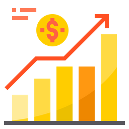 Relatório financeiro  Ícone